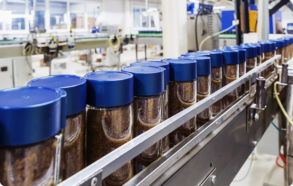 فرایند تولید و بسته بندی قهوه